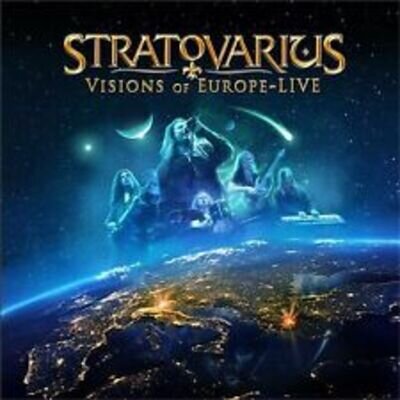 Stratovarius : Visions of Europe: Live Vinyl 12" Album 3 discs (2018) ***NEW***