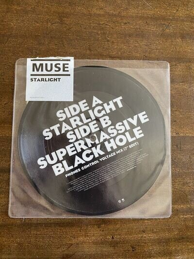 Muse Starlight 7 Inch Picture Disc Vinyl