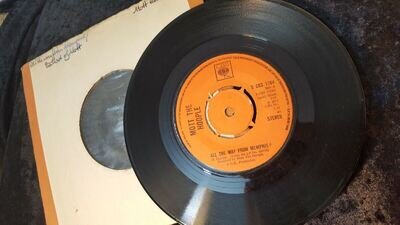 Mott The Hoople - All the Way fom Memphis [1764] 7"/45rpm - 1973 Birthday Gift