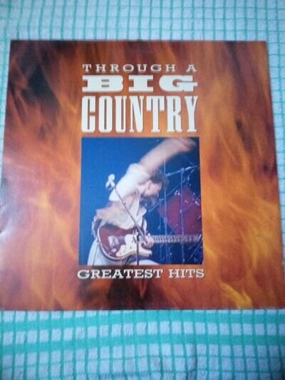 😎 BIG COUNTRY 🤠 GREATEST HITS 🎸 ( 1990 VINYL RECORD ) ⭐ VERY GOOD ⭐