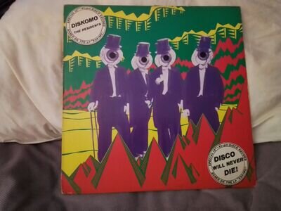 The Residents- Diskomo/Goosebump - 12" Vinyl 5 Trk EP-RZ8006D US Imp 1st-1980 Ex