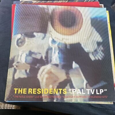 The Residents PAL TV LP UK Doublevision RM LP 1984