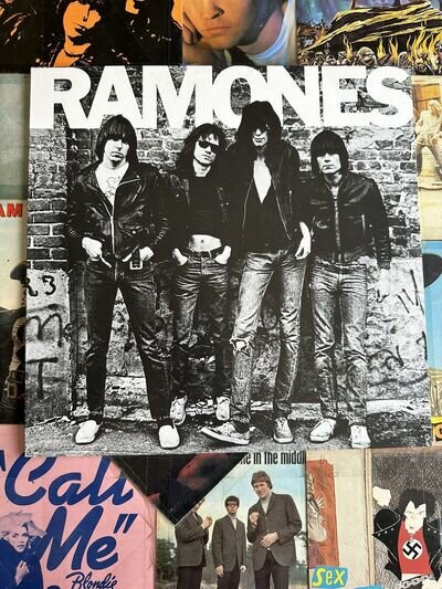 THE RAMONES - S/T - SIRE 8122 79766 7 - 2011 180g LP - RE-ISSUE RECORD VINYL