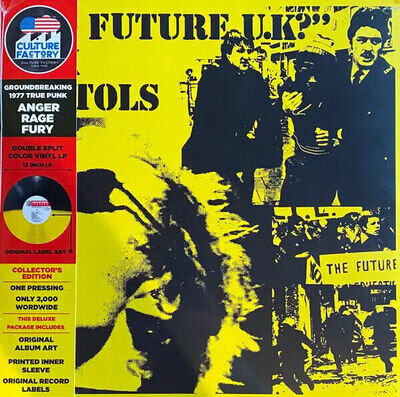 Sex Pistols | Yellow Vinyl LP | No Future UK | Culture Factory