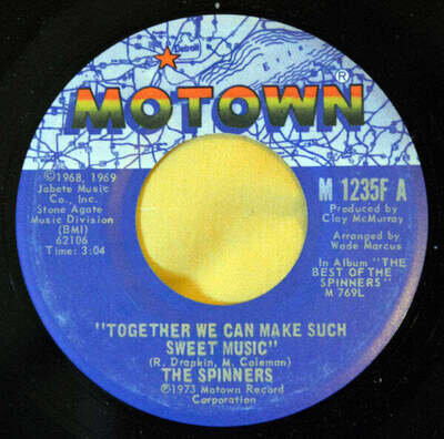 The Spinners* - Together We Can Make Such Sweet Music (7", Single, San) (Very