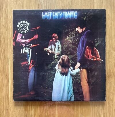 PLAY TESTED TRAFFIC-LAST EXIT LP 1969 UK ISLAND PINK EYE 1st press EX+/EX+SUPERB