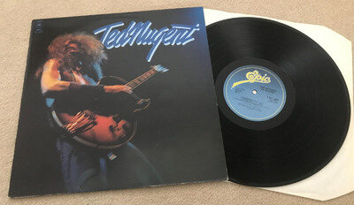 TED NUGENT SELF TITLED UK REISSUE VINYL LP (EX)