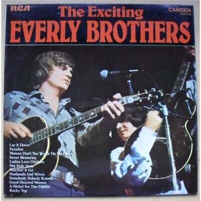 EVERLY BROTHERS THE EXCITING EVERLY BROTHERS LP 1972 UK