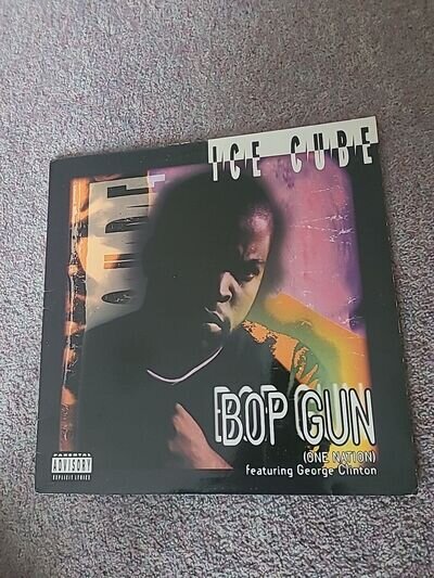 ICE CUBE BOP GUN 12 INCH SINGLE - UK 1994