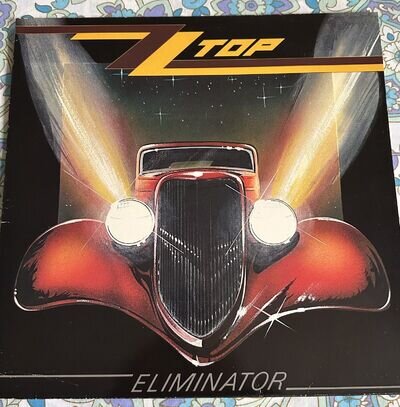 ZZ TOP ~ Eliminator ~ Vinyl LP Album WB 1983 ~ 92-3774-1 ~ + Original NME Snips