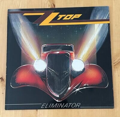 ZZ Top Eliminator 12" Vinyl LP Record 1983 Blues Rock