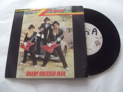 ZZ TOP........SHARP DRESSED MAN......7" P/S..1983......HARD ROCK / BLUES ROCK