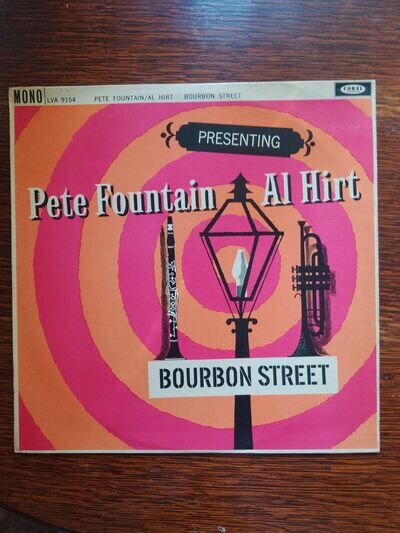 Pete Fountain Al Hirt - Bourbon Street - LP UK CORAL (1961) EXCELLENT RECORD