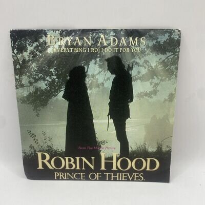 Bryan Adams - Robin Hood Prince Of Thieves - 7" Vinyl Single Record - VG+ / VG