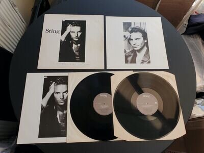 STING - NOTHING LIKE THE SUN 1987 UK 2 X 12" VINYL RECORD LP