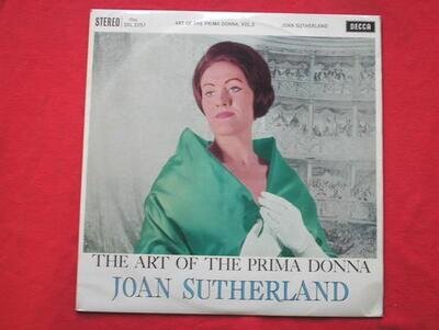 Joan Sutherland The Art Of The Prima Donna Vol 2 LP Decca SXL2257 EX/EX 1960 wid