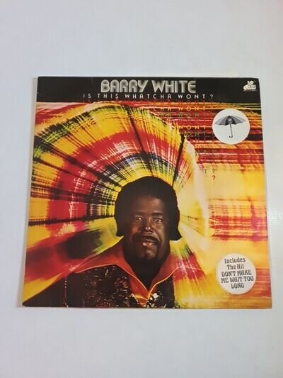 Vintage Barry White "Is This Whatcha Wont?" Original Vinyl LP (1976)