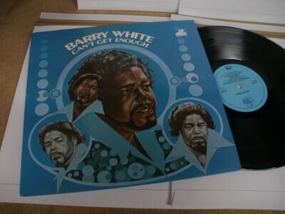 BARRY WHITE- CAN'T GET ENOUGH VINYL ALBUM