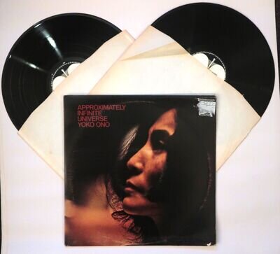 YOKO ONO - Approximately Infinite Universe 2xLP VG/VG APPLE UK original