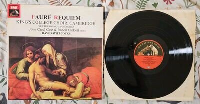 Faure Requiem King's College EMI Stereo 1968 Mispress Vinyl LP HMV