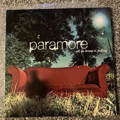 Paramore - All We Know Is Falling Silver Coloured Vinyl Record LP