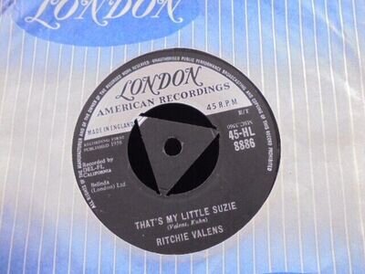 RITCHIE VALENS" THAT`S MY LITTLE SUZIE "Or.TRI CTR UK LONDON EX+ COND.IN Or.SL.