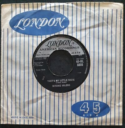 RITCHIE VALENS - That's My Little Suzie - London - HL 8886 - VG