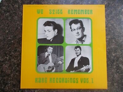 MINT US TOMMY 12" LP - EDDIE COCHRAN, RITCHIE VALENS ETC.- "WE STILL REMEMBER"