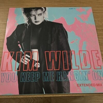 Kim Wilde - You Keep Me Hanging On - 12 Inch Vinyl Single Blouse