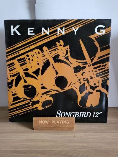 KENNY G-SONGBIRD, 12"SINGLE,VINYL,RECORD,1987 UK,