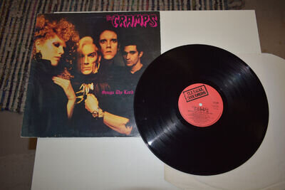 the cramps songs the lord taught us 1980 1st Press Vinyl LP Illegal Records