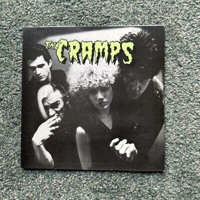 the CRAMPS Fever/Garbageman 7" (1980) RARE Withdrawn Sleeve (no record) - Mint