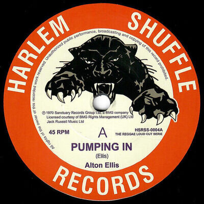 Alton Ellis - Pumping In / Knock On Wood 7", Single Very Good Plus (VG+) Reggae,