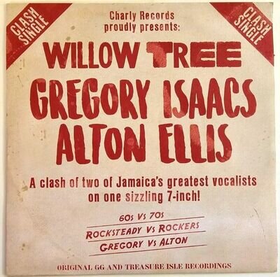 Gregory Isaacs / Alton Ellis – Willow Tree 7" vinyl record reggae 2017 on Charly