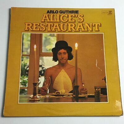 Arlo Guthrie - Alice's Restaurant LP Vinyl Record - RSLP 6267