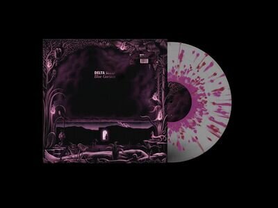 DELTA SLEEP - BLUE GARDEN PURPLE & GREY SPLATTER VINYL LP (NEW) PRESALE 04/10/24