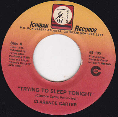 Clarence Carter - Trying To Sleep Tonight / Try Me (7") (Near Mint (NM or M-))