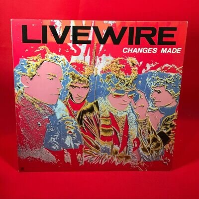 LIVE WIRE Changes Made 1981 UK vinyl LP + INNER original Don't Look Now sleep