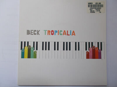 Beck –Tropicalia 7" Picture Sleeve Vinyl Single Released In 1998 Geffen Records