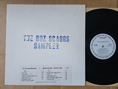 Boz Scaggs – The Boz Scaggs Promo Sampler 1976 USA LP EX-NM