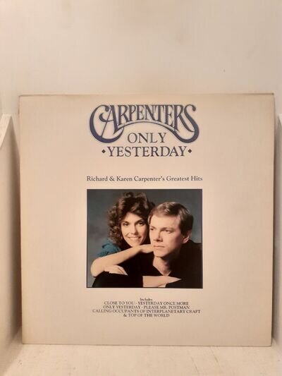 Carpenters - Only Yesterday Greatest Hits Vinyl LP Record