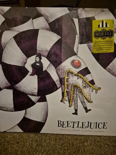 OST Danny Elfman: Beetlejuice- ~LP vinyl *SEALED*~ WAXWORKS