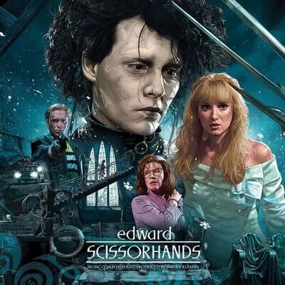 DANNY ELFMAN - EDWARD SCISSORHANDS Soundtrack Vinyl LP BRAND NEW & SEALED