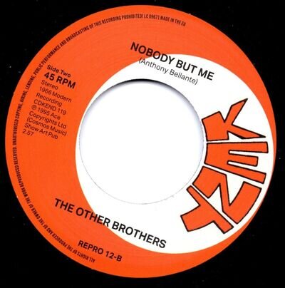 Other Brothers - Nobody But Me - UPTEMPO Northern Soul - NEW 45 HEAR