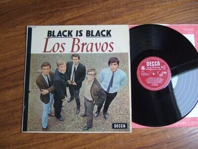 LOS BRAVOS - BLACK IS BLACK - RARE 1st LP DECCA MONO LK 4822 / 1966 EX / EX+