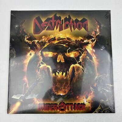 Destruction Under Attack Double LP Vinyl Record Limited Edition Colour Splatter