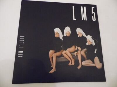 LITTLE MIX , LM 5 , 12" VINYL LP RECORD .2018. SOLD AS COVER ONLY (FRAMING ETC).