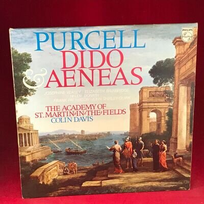 ACADEMY OF ST. MARTIN-IN-THE-FIELDS Purcell: Dido And Aeneas 1970 UK Vinyl LP