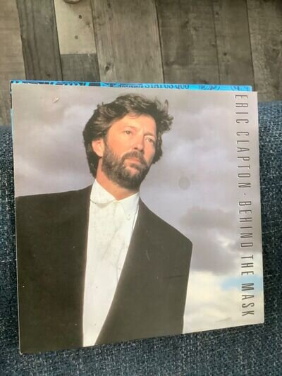 Eric Clapton. Behind the Mask. 7" vinyl Duck Records 1987