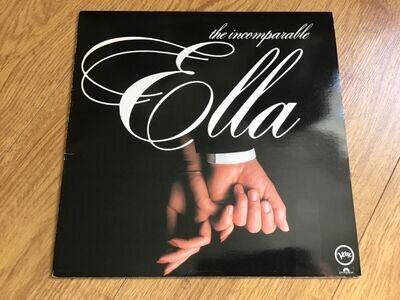 THE INCOMPARABLE ELLA FITZGERALD 1980 UK LP VERVE POLYDOR POL TV9 NEAR MINT